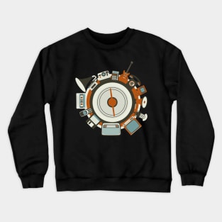 Retro Life Crewneck Sweatshirt